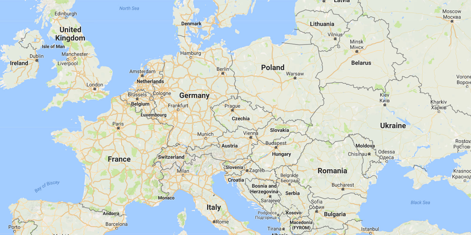 Доставка з Європи в Україну
